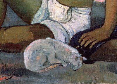 Eiaha Ohipa or Tahitians in a Room, 1896 (detail) by Paul Gauguin